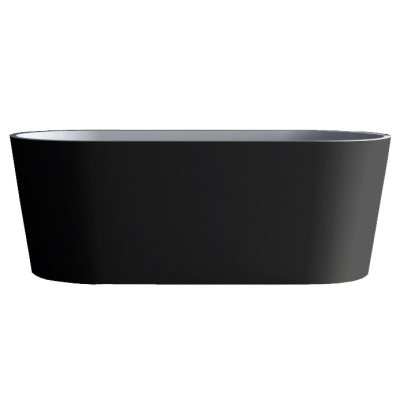 ABBER Акриловая ванна 170x80x60 AB9209MB Черный от интернет-магазина Purezza 