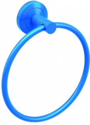 Creavit ROYALE/DUCKY Полотенцедержатель круглый BR20210B Синий от интернет-магазина Purezza 