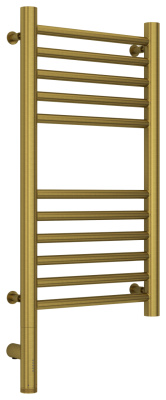 Сунержа Богема 3.0 прямая Электрический полотенцесушитель 600х300 Состаренная латунь от интернет-магазина Purezza 