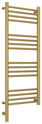 Сунержа Богема 3.0 прямая Электрический полотенцесушитель 1000х400 Матовое золото от интернет-магазина Purezza 