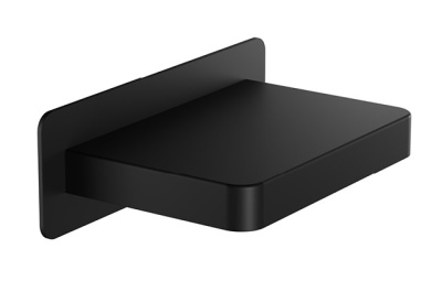 Excellent Krotos Излив для ванны настенный AREX.8025BL Матовый черный от интернет-магазина Purezza 