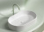 Ceramicanova Element Умывальник чаша накладная овальная 60.8х38.5 CN6048MW Белый матовый от интернет-магазина Purezza 
