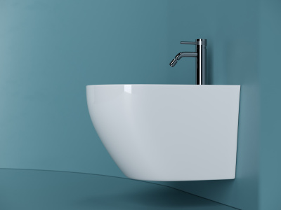 Ceramicanova Uno Подвесное биде CN11002 Белый от интернет-магазина Purezza 