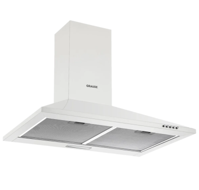 Graude Classic настенная каминная вытяжка белая, DHP 50.0 W от интернет-магазина Purezza 