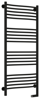 Сунержа Флюид 2.0 Электрический полотенцесушитель 1200х500 Матовый черный от интернет-магазина Purezza 