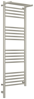 Сунержа Богема с полкой 3.0 Электрический полотенцесушитель 1200х400 Сатин от интернет-магазина Purezza 