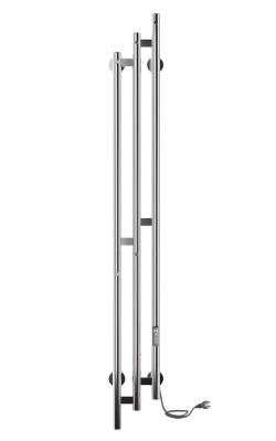 INDIGO Sky Электрический полотенцесушитель 1500х170 LSKE150-17Rt Полированный от интернет-магазина Purezza 