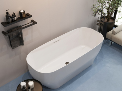 Maxonor FEELING Акриловая ванна 1700х750х600 PL-BT1711 Белый от интернет-магазина Purezza 