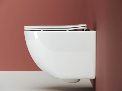 Ceramicanova Forma Rimless Подвесной унитаз CN3009 Белый от интернет-магазина Purezza 