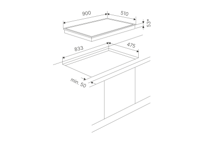 Kuppersbusch KG 9850.0 SE-E5 Газовая варочная панель 90 см от интернет-магазина Purezza 
