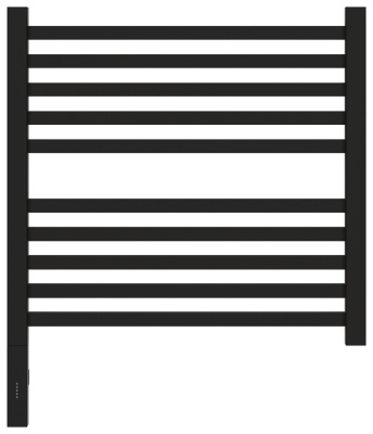 Сунержа Модус 3.0 Электрический полотенцесушитель 500x500 Матовый черный от интернет-магазина Purezza 