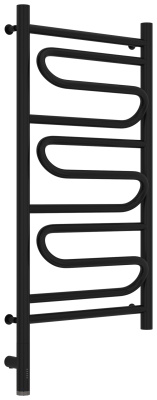 Сунержа Элегия 3.0 Электрический полотенцесушитель 800х400 Матовый черный от интернет-магазина Purezza 