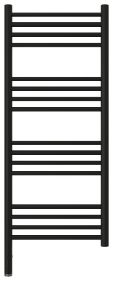 Сунержа Богема 3.0 прямая Электрический полотенцесушитель 1000х400 Матовый черный от интернет-магазина Purezza 