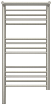 Сунержа Богема с полкой 3.0 Электрический полотенцесушитель 800х400 Сатин от интернет-магазина Purezza 