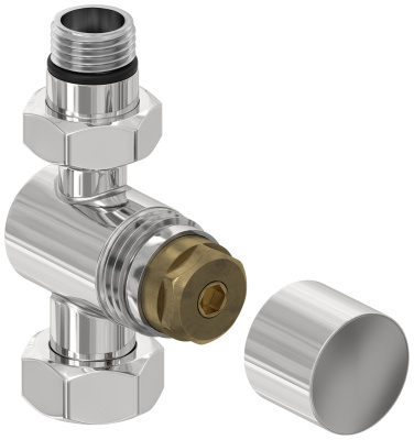 Сунержа Вентиль прямой под шестигранник G 1/2" НР х G 3/4" НГ 00-1405-1234 от интернет-магазина Purezza 