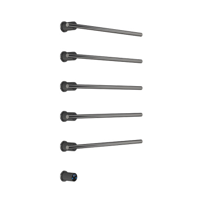 Maxonor MOOD Электрический полотенцесушитель 805х600 PL-TRE08BR5-19 (60) Графит от интернет-магазина Purezza 