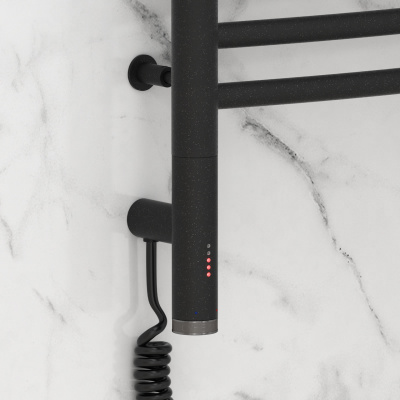 Сунержа Богема 3.0 выгнутая Электрический полотенцесушитель 600х500 Темный титан муар от интернет-магазина Purezza 