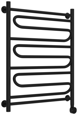 Стилье Формат 22 Электрический полотенцесушитель 800х600 Матовый черный от интернет-магазина Purezza 