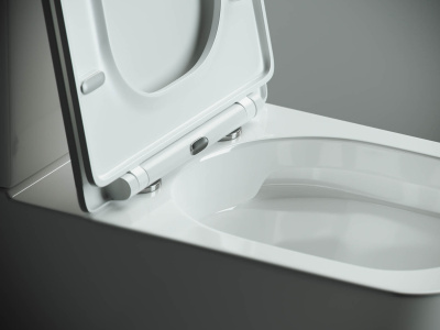 Ceramicanova Cubic Напольный пристенный унитаз с бачком CN1803 Белый от интернет-магазина Purezza 