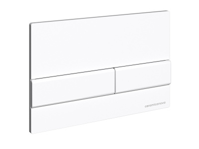 Ceramicanova Envision Система инсталляции для унитазов с кнопкой смыва Flat, белая CN1002W от интернет-магазина Purezza 