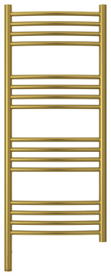 Сунержа Богема 3.0 выгнутая Электрический полотенцесушитель 1000х400 Состаренная латунь от интернет-магазина Purezza 