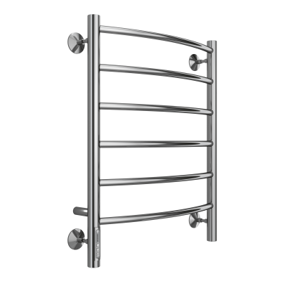 Terminus Классик П6 Электрический полотенцесушитель 650х500 Глянцевый белый от интернет-магазина Purezza 