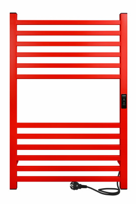 INDIGO Attic Полотенцесушитель электрический 800х500 LСLATCE80-50ERDRt Красный от интернет-магазина Purezza 