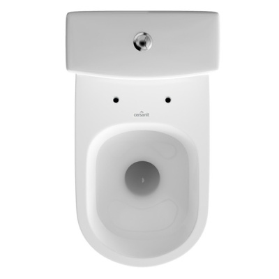 Cersanit City new clean on Унитаз с бачком безободковый, сиденье с микролифтом тонкое, S-KO-CIT011-3/5-COn-S-DL-w от интернет-магазина Purezza 