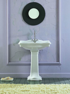 Altea Ceramica Royal раковина с пьедесталом, 70х57