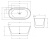 ABBER Акриловая ванна 140x70 AB9203-1.4 от интернет-магазина Purezza 