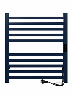 INDIGO Attic Полотенцесушитель электрический 600х500 LСLATCE60-50MFRt Лазурно-синий от интернет-магазина Purezza 