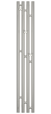 Сунержа Кантата 3.0 Электрический полотенцесушитель 1200х159 от интернет-магазина Purezza 