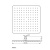 Ideal Standard IDEALRAIN CUBE L1 Верхний душ 300x300 мм, 1-функциональный B0025AA от интернет-магазина Purezza 