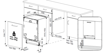 Kuppersbusch Посудомоечная машина 60 см, G 6300.0 V от интернет-магазина Purezza 