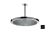 BOSSINI Apice Верхний душ 280 мм, с потолочным кронштейном 300 мм H31430G.073 Черный матовый интернет-магазин Purezza BOSSINI Apice Верхний душ 280 мм, с потолочным кронштейном 300 мм H31430G.073 Черный матовый от интернет-магазина Purezza