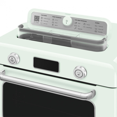 Smeg COF01PGEU мини-печь с паром цвет пастельный зелёный  от интернет-магазина Purezza 