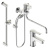 Ideal Standard BA379AA VIDIMA UNO Промо-комплект, состоящий из BA234AA + BA240AA + BA196AA от интернет-магазина Purezza 