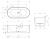 ABBER Акриловая ванна 170x80x58 AB9325-1.7 от интернет-магазина Purezza 
