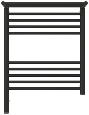 Сунержа Богема с полкой 3.0 Электрический полотенцесушитель 600х500 Темный титан муар от интернет-магазина Purezza 