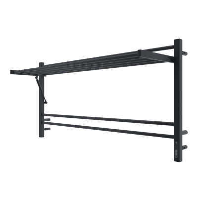 Terminus Горизонт П8 Электрический полотенцесушитель 600х1200 4670078543349 Черный муар от интернет-магазина Purezza 