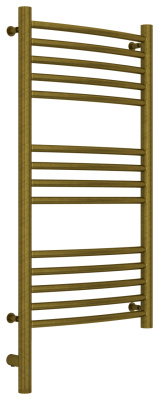 Сунержа Богема 3.0 выгнутая Электрический полотенцесушитель 800х400 Состаренная бронза от интернет-магазина Purezza 