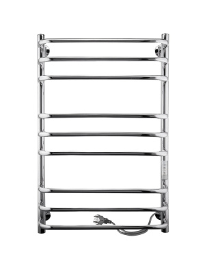 INDIGO Brace Lux Электрический полотенцесушитель 700х400 LCBLE70-40Rt Полированный от интернет-магазина Purezza 