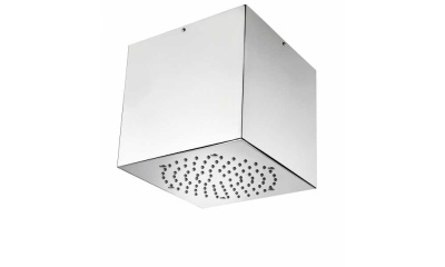 Bossini Cube Inox Верхний душ 1 режим струи H81720.030 от интернет-магазина Purezza 