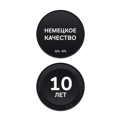 AM.PM X-Joy Смеситель для раковины F85A02122 Черный от интернет-магазина Purezza 