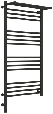 Сунержа Богема с полкой 3.0 Электрический полотенцесушитель 1000х500 Темный титан муар от интернет-магазина Purezza 