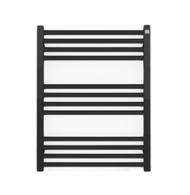Terma Fiona Полотенцесушитель электрический лесенка 66x43, черный матовый от интернет-магазина Purezza 