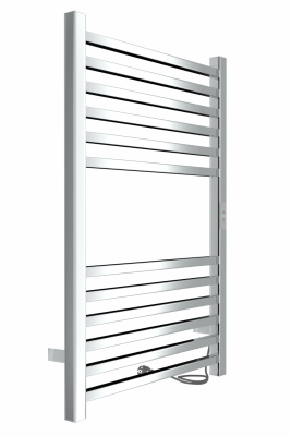 INDIGO Attic Полотенцесушитель электрический 800х500 LСLATCE80-50Rt Полированный от интернет-магазина Purezza 