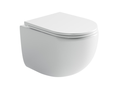 Ceramicanova Up Подвесной унитаз, безободковый, смыв торнадо CN4007 Белый от интернет-магазина Purezza 