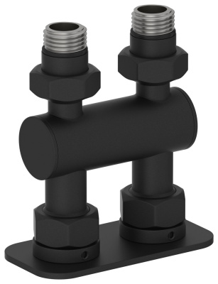 Сунержа Модуль 2х1/2" прямой EU50 15-1537-1234 Темный титан муар от интернет-магазина Purezza 