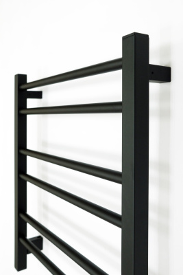 Grois Nex Электрический полотенцесушитель GR111 50х60 П6 9005 U Черный от интернет-магазина Purezza 